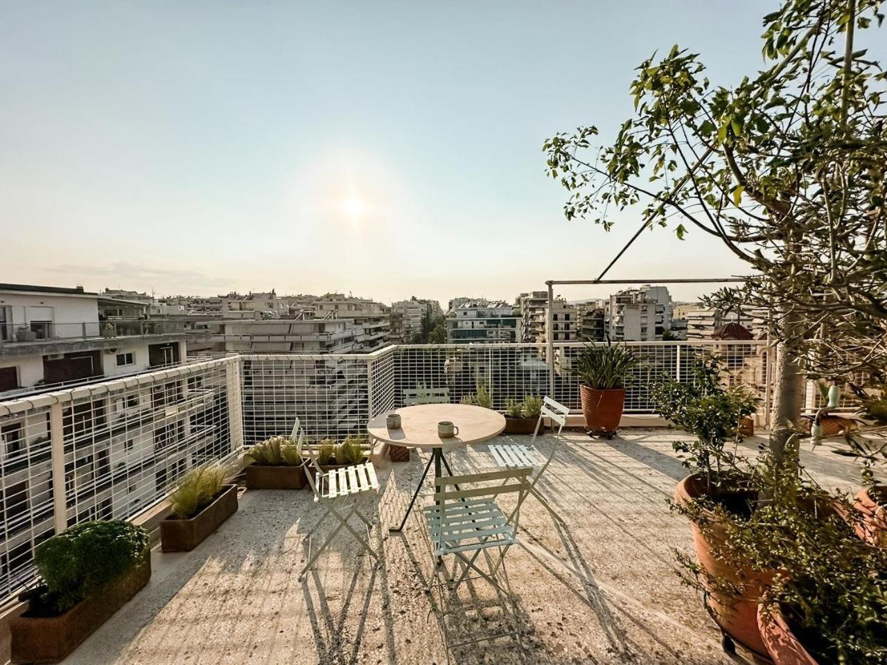 Beach Rooftop Athens Riviera Buitenkant foto