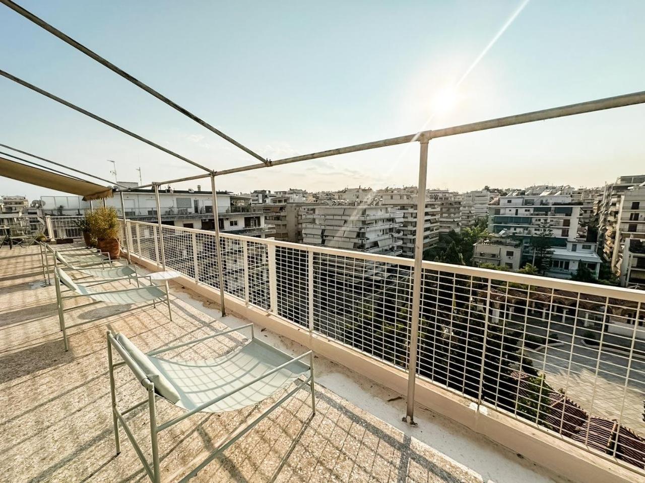 Beach Rooftop Athens Riviera Buitenkant foto