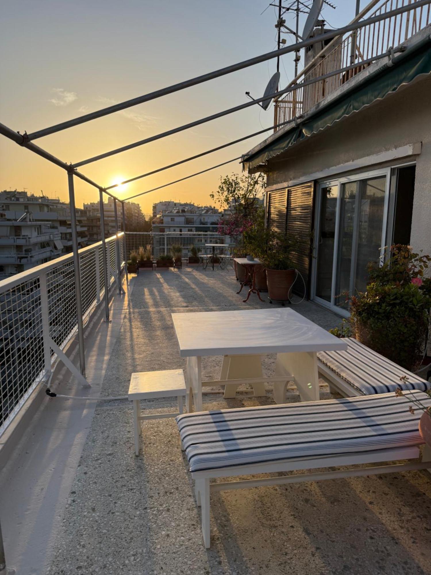 Beach Rooftop Athens Riviera Buitenkant foto